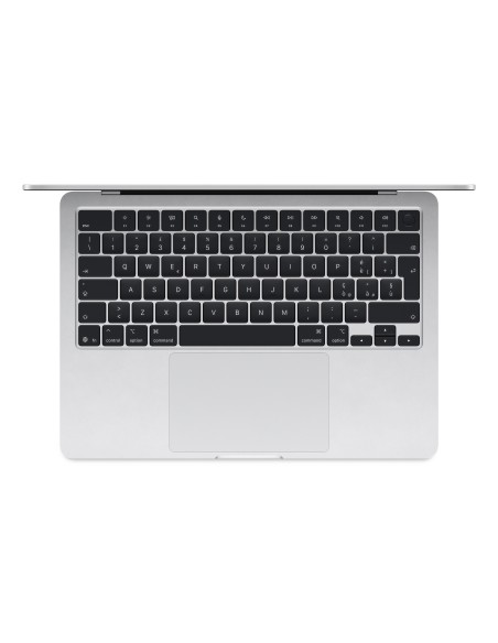 Apple MacBook Air Apple M M4 Portátil 34,5 cm (13.6") 16 GB 512 GB SSD Wi-Fi 6E (802.11ax) macOS Sequoia Plata