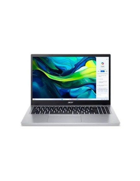 Acer Aspire Go 15 Intel Core 3 N355 Portátil 39,6 cm (15.6") Full HD 8 GB DDR5-SDRAM 128 GB UFS Wi-Fi 6 (802.11ax) Windows 11