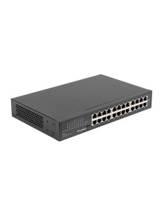 Lanberg RSGE-24 switch No administrado Gigabit Ethernet (10 100 1000) 1U Negro 2