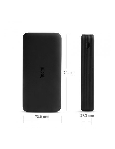 Xiaomi Redmi 20000 mAh Negro