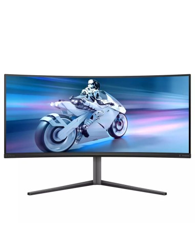 Philips Evnia 34M2C6500 00 pantalla para PC 86,4 cm (34") 3440 x 1440 Pixeles Wide Quad HD QD-OLED Gris