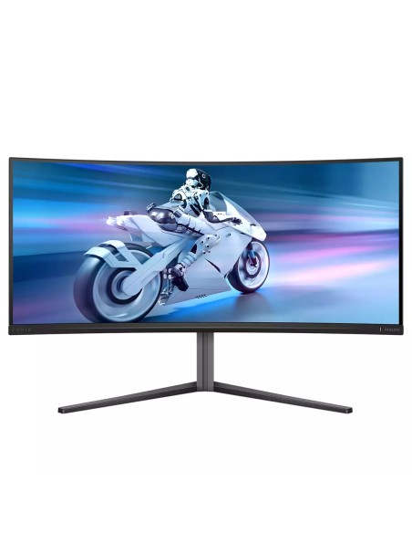 Philips Evnia 34M2C6500 00 pantalla para PC 86,4 cm (34") 3440 x 1440 Pixeles Wide Quad HD QD-OLED Gris