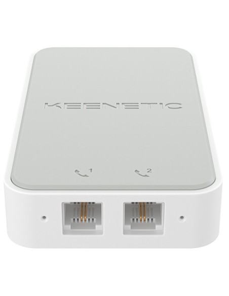 Keenetic Linear Adaptador USB de teléfono analógico de dos puertos