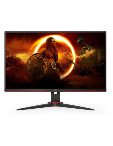 AOC G2 Q27G2E BK pantalla para PC 68,6 cm (27") 2560 x 1440 Pixeles Quad HD Negro, Rojo