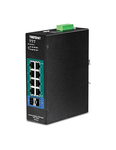 Trendnet TI-PG102I switch Gestionado L2 Gigabit Ethernet (10 100 1000) Energía sobre Ethernet (PoE) Negro Trendnet TI-PG102I switch Gestionado L2 Gigabit Ethernet (10 100 1000) Energía sobre Ethernet (PoE) Negro