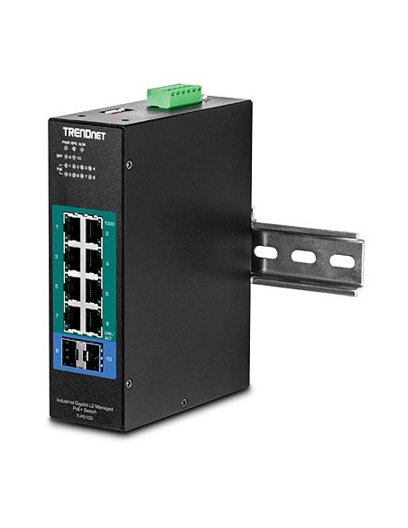 Trendnet TI-PG102I switch Gestionado L2 Gigabit Ethernet (10 100 1000) Energía sobre Ethernet (PoE) Negro Trendnet TI-PG102I switch Gestionado L2 Gigabit Ethernet (10 100 1000) Energía sobre Ethernet (PoE) Negro