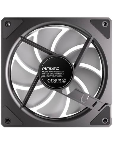 Antec 0-761345-40060-2 sistema de refrigeración para ordenador Carcasa del ordenador Ventilador 12 cm Negro