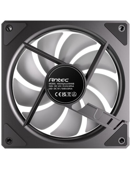 Antec 0-761345-40061-9 sistema de refrigeración para ordenador Carcasa del ordenador Ventilador 12 cm Negro