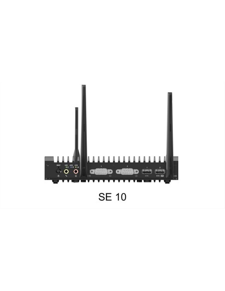 Lenovo ThinkEdge SE10 Intel Atom® X6214RE 4 GB DDR4-SDRAM 256 GB SSD Windows 10 IoT Enterprise Mini PC Negro Lenovo ThinkEdge SE10 Intel Atom® X6214RE 4 GB DDR4-SDRAM 256 GB SSD Windows 10 IoT Enterprise Mini PC Negro
