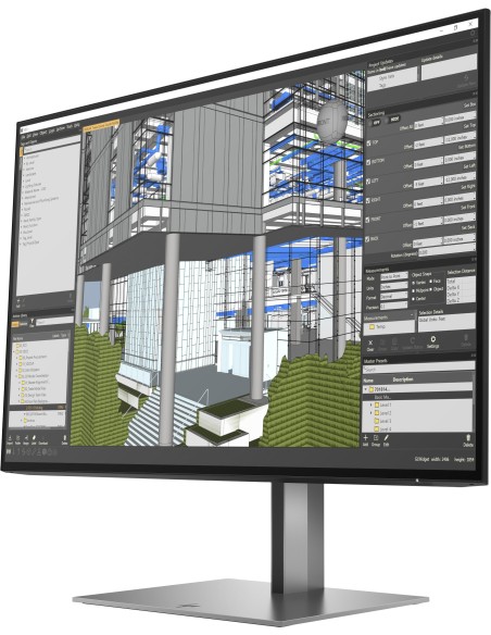 HP Z24n G3 pantalla para PC 61 cm (24") 1920 x 1200 Pixeles WUXGA LED Plata