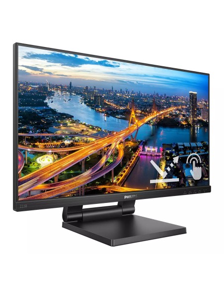 Philips B Line 222B1TC 00 pantalla para PC 54,6 cm (21.5") 1920 x 1080 Pixeles Full HD LED Pantalla táctil Negro Philips B Line 222B1TC 00 pantalla para PC 54,6 cm (21.5") 1920 x 1080 Pixeles Full HD LED Pantalla táctil Negro