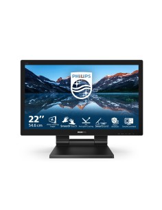 Philips B Line 222B9TA 00 LED display 54,6 cm (21.5") 1920 x 1080 Pixeles Full HD LCD Pantalla táctil Mesa Negro