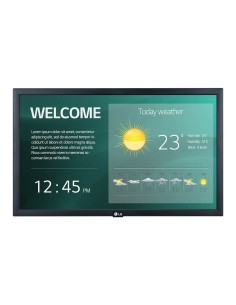 LG 22SM3G-B Pantalla plana para señalización digital 54,6 cm (21.5") Wifi 250 cd   m² UHD+ Negro 16 7