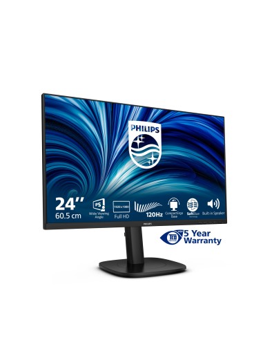 Philips 3000 series 24B2N3200J 00 pantalla para PC 60,5 cm (23.8") 1920 x 1080 Pixeles Full HD LCD Negro