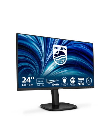 Philips 3000 series 24B2U3301 00 pantalla para PC 60,5 cm (23.8") 1920 x 1080 Pixeles Full HD LCD Negro