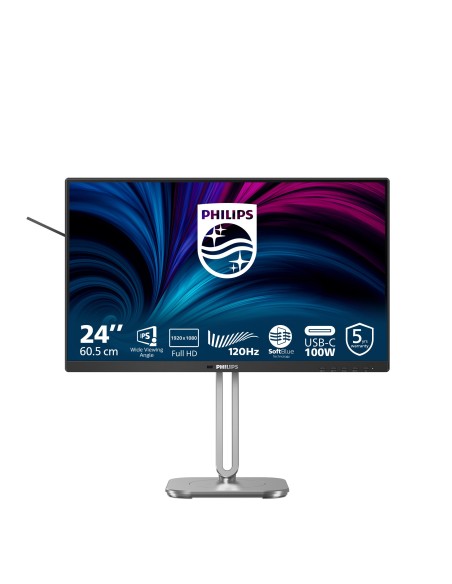 Philips 4000 series 24B2U4301 00 pantalla para PC 60,5 cm (23.8") 1920 x 1080 Pixeles Full HD LCD Gris Philips 4000 series 24B2U4301 00 pantalla para PC 60,5 cm (23.8") 1920 x 1080 Pixeles Full HD LCD Gris