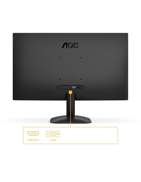 AOC 24B31H LED display 60,5 cm (23.8") 1920 x 1080 Pixeles Full HD Negro AOC 24B31H LED display 60,5 cm (23.8") 1920 x 1080 Pixeles Full HD Negro