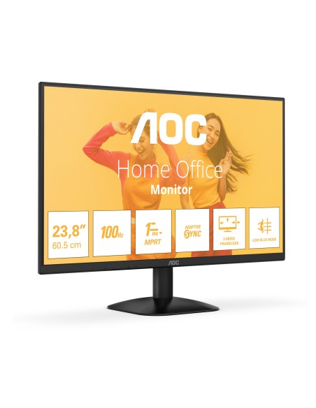 AOC B3 24B35HM2 pantalla para PC 60,5 cm (23.8") 1920 x 1080 Pixeles Full HD LED Negro