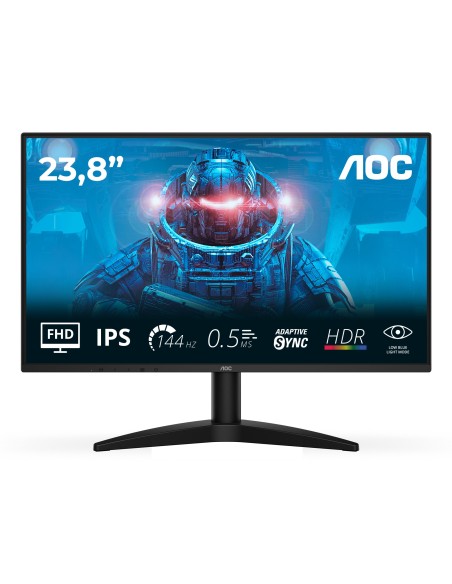 AOC 24B36X pantalla para PC 60,5 cm (23.8") 1920 x 1080 Pixeles Full HD LED Negro