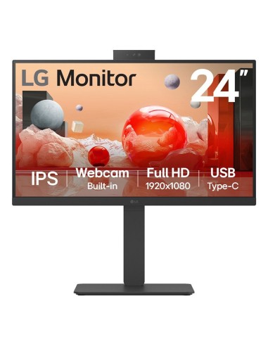 LG 24BA850-B pantalla para PC 60,5 cm (23.8") 1920 x 1080 Pixeles Full HD Negro