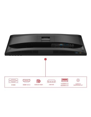 AOC 24E4U pantalla para PC 60,5 cm (23.8") 1920 x 1080 Pixeles Full HD LED Negro