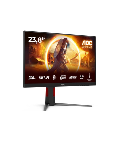 AOC G4 24G4HA pantalla para PC 60,5 cm (23.8") 1920 x 1080 Pixeles Full HD LED Negro, Rojo AOC G4 24G4HA pantalla para PC 60,5 cm (23.8") 1920 x 1080 Pixeles Full HD LED Negro, Rojo
