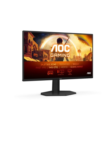 AOC G4 25G42E pantalla para PC 62,2 cm (24.5") 1920 x 1080 Pixeles Full HD LED Negro, Rojo AOC G4 25G42E pantalla para PC 62,2 cm (24.5") 1920 x 1080 Pixeles Full HD LED Negro, Rojo