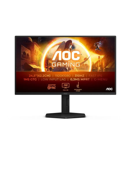 AOC G4 25G4SXU pantalla para PC 62,2 cm (24.5") 1920 x 1080 Pixeles Full HD LED Negro, Gris AOC G4 25G4SXU pantalla para PC 62,2 cm (24.5") 1920 x 1080 Pixeles Full HD LED Negro, Gris