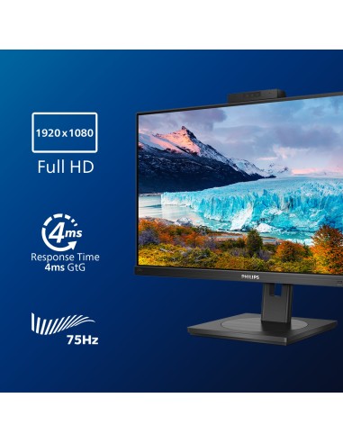 Philips S Line 272S1MH 00 LED display 68,6 cm (27") 1920 x 1080 Pixeles Full HD Negro
