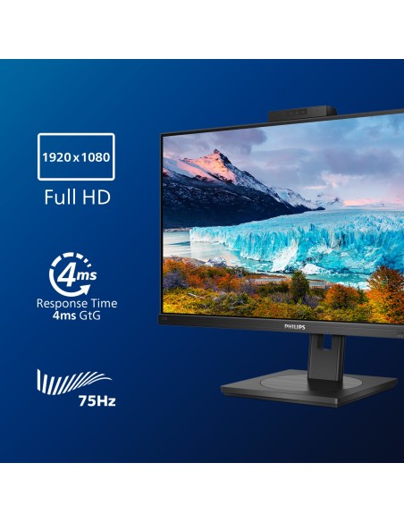 Philips S Line 272S1MH 00 LED display 68,6 cm (27") 1920 x 1080 Pixeles Full HD Negro Philips S Line 272S1MH 00 LED display 68,6 cm (27") 1920 x 1080 Pixeles Full HD Negro