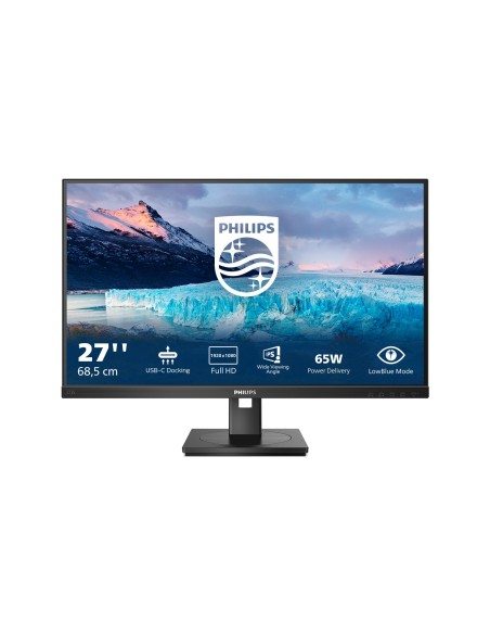 Philips S Line 273S1 00 pantalla para PC 68,6 cm (27") 1920 x 1080 Pixeles Full HD LCD Negro Philips S Line 273S1 00 pantalla para PC 68,6 cm (27") 1920 x 1080 Pixeles Full HD LCD Negro