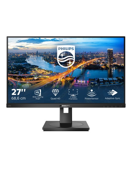 Philips B Line 275B1 00 LED display 68,6 cm (27") 2560 x 1440 Pixeles 2K Ultra HD LCD Negro Philips B Line 275B1 00 LED display 68,6 cm (27") 2560 x 1440 Pixeles 2K Ultra HD LCD Negro