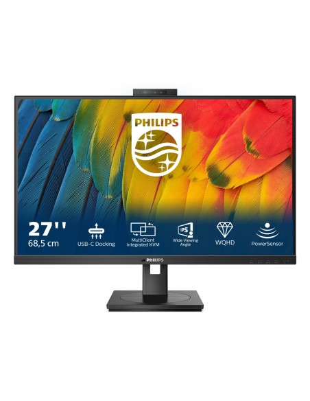 Philips 5000 series 27B1U5601H 00 LED display 68,6 cm (27") 2560 x 1440 Pixeles Quad HD LCD Negro Philips 5000 series 27B1U5601H 00 LED display 68,6 cm (27") 2560 x 1440 Pixeles Quad HD LCD Negro
