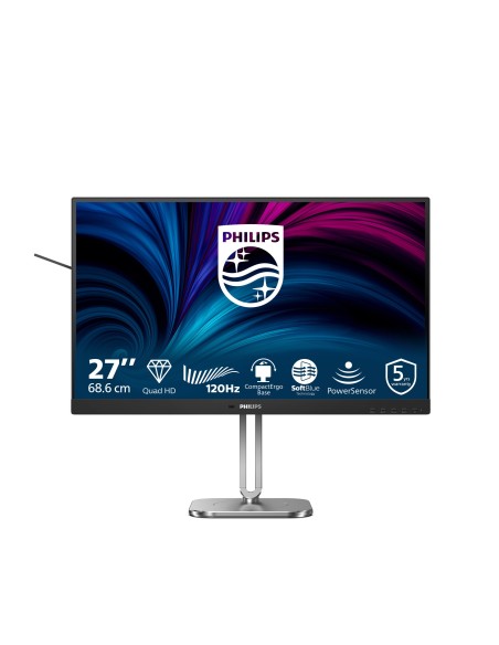 Philips 4000 series 27B2N4500 00 pantalla para PC 68,6 cm (27") 2560 x 1440 Pixeles Quad HD LCD Gris Philips 4000 series 27B2N4500 00 pantalla para PC 68,6 cm (27") 2560 x 1440 Pixeles Quad HD LCD Gris