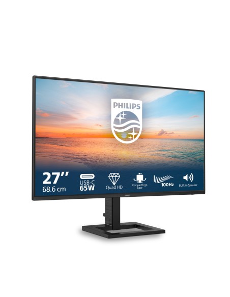 Philips 1000 series 27E1N1600AE 00 pantalla para PC 68,6 cm (27") 2560 x 1440 Pixeles Quad HD LCD Negro Philips 1000 series 27E1N1600AE 00 pantalla para PC 68,6 cm (27") 2560 x 1440 Pixeles Quad HD LCD Negro