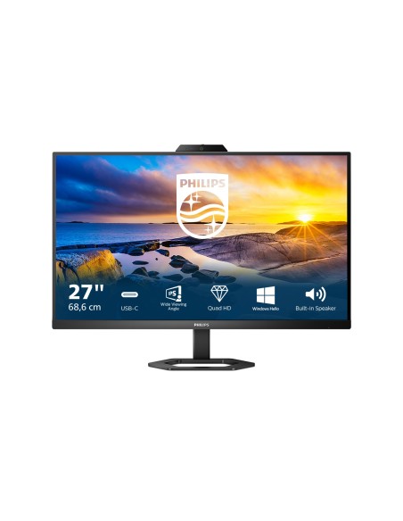 Philips 5000 series 27E1N5600HE 00 pantalla para PC 68,6 cm (27") 2560 x 1440 Pixeles Quad HD LCD Negro Philips 5000 series 27E1N5600HE 00 pantalla para PC 68,6 cm (27") 2560 x 1440 Pixeles Quad HD LCD Negro