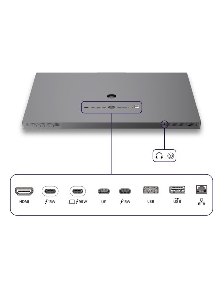 Philips Brilliance 27E3U7903 00 pantalla para PC 68,6 cm (27") 5120 x 2880 Pixeles 5K Ultra HD LCD Gris Philips Brilliance 27E3U7903 00 pantalla para PC 68,6 cm (27") 5120 x 2880 Pixeles 5K Ultra HD LCD Gris