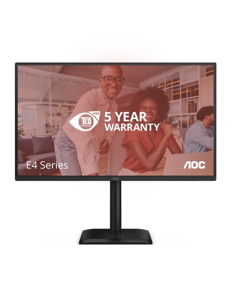 AOC 27E4U pantalla para PC 68,6 cm (27") 1920 x 1080 Pixeles Full HD LED Negro AOC 27E4U pantalla para PC 68,6 cm (27") 1920 x 1080 Pixeles Full HD LED Negro