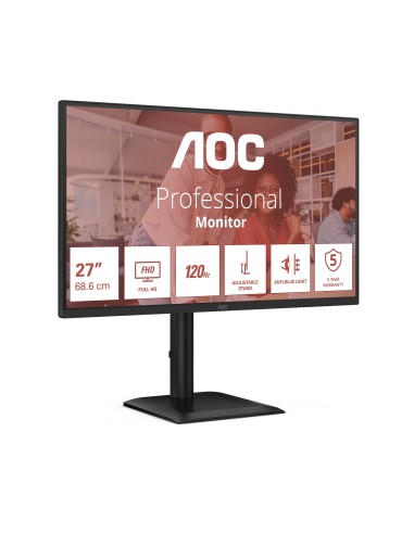 AOC 27E4U pantalla para PC 68,6 cm (27") 1920 x 1080 Pixeles Full HD LED Negro