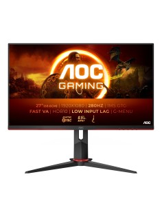 AOC G2 27G2ZN3 BK pantalla para PC 68,6 cm (27") 1920 x 1080 Pixeles Full HD LCD Negro, Rojo