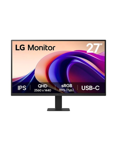 LG 27'' QHD Monitor pantalla para PC 68,6 cm (27") 2560 x 1440 Pixeles Quad HD Negro LG 27'' QHD Monitor pantalla para PC 68,6 cm (27") 2560 x 1440 Pixeles Quad HD Negro
