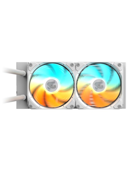 GIGABYTE GAMING 240 ICE Refrigeración Líquida para CPU - 2x120mm Ventiladores ARGB, mecanismo de enclavamiento deslizante,