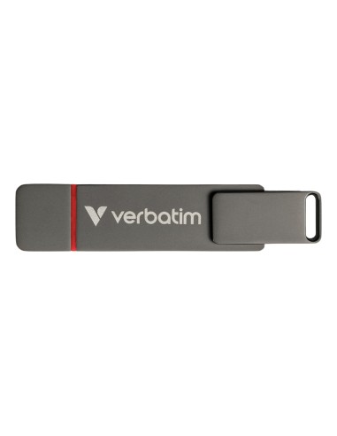 Verbatim Dual QuickStick unidad flash USB 128 GB USB Type-A   USB Type-C 3.2 Gen 1 (3.1 Gen 1) Gris