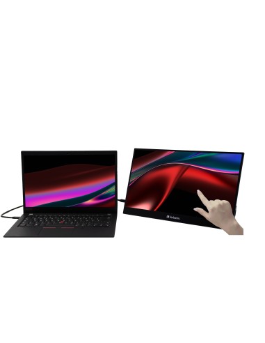 Verbatim 32238 pantalla para PC 39,6 cm (15.6") 3840 x 2160 Pixeles 4K Ultra HD LCD Pantalla táctil Negro
