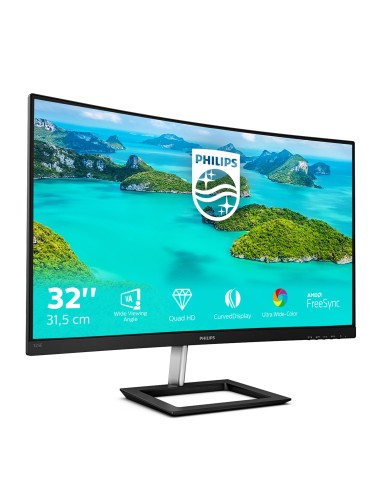 Philips E Line 325E1C 00 pantalla para PC 80 cm (31.5") 2560 x 1440 Pixeles Quad HD LCD Negro