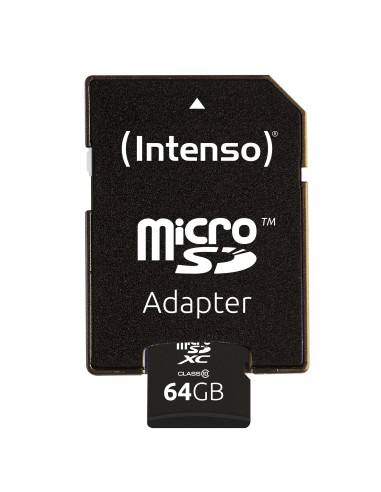 Intenso 64GB MicroSDHC MicroSDXC Clase 10