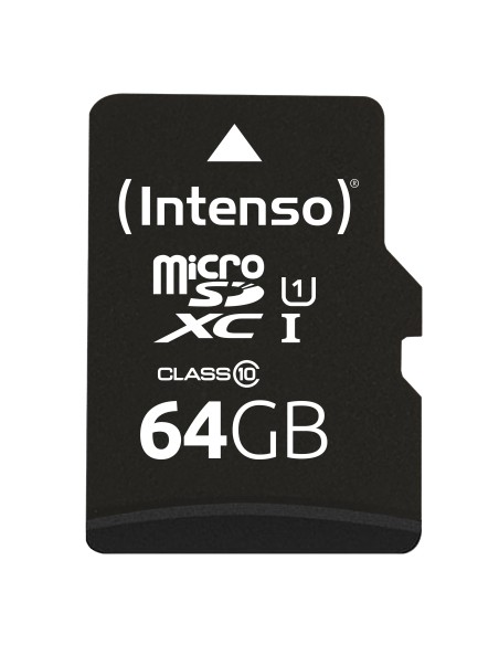 Intenso 3423490 memoria flash 64 GB MicroSDXC UHS-I Clase 10
