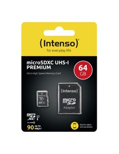 Intenso 3423490 memoria flash 64 GB MicroSDXC UHS-I Clase 10 2