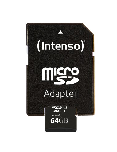 Intenso 3423490 memoria flash 64 GB MicroSDXC UHS-I Clase 10