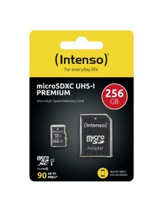 Intenso microSD Karte UHS-I Premium 256 GB Clase 10 2